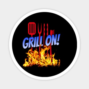 Grill On! Magnet